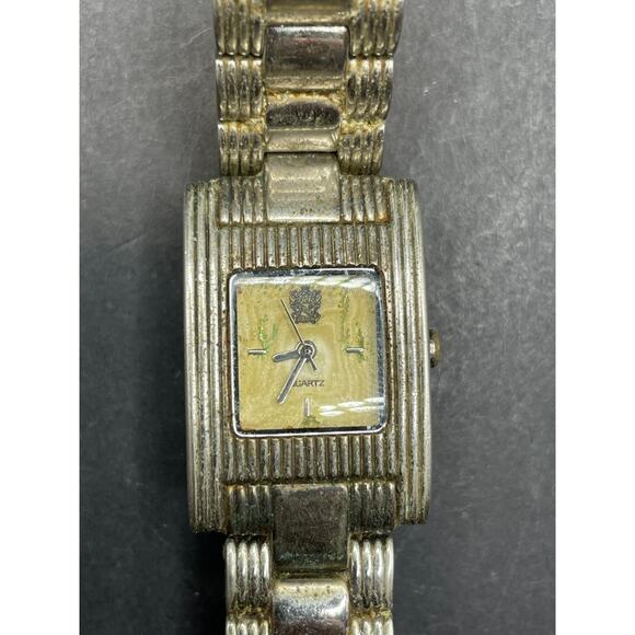 Vintage Rare Paolo Gucci Silver Tone Women's Quartz Watch PG845WS 21mm - Picture 1 of 9